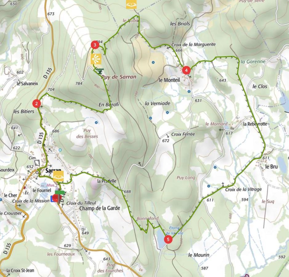 Gite Nature Le Moulin Vitrac-sur-Montane 外观 照片